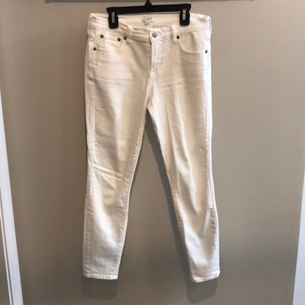 Jcrew White Jeans